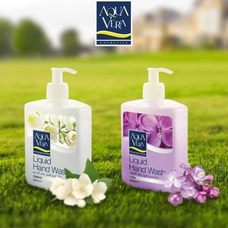 Nước rửa tay dưỡng chất Aqua Vera hương hoa nhài 500ml