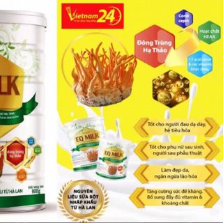 Sữa Nghệ -Đông Trùng Hạ Thảo - Hà Lan Milk (H/400 gram)