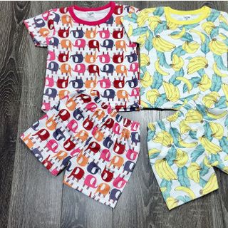 Bộ cộc tay cotton thái cho bé gái ( 6-16kg)