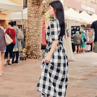 ĐẦM CARO FORM DÀI
