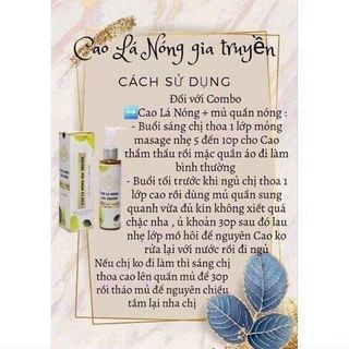 Cao lá nóng