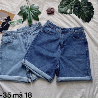 Quần short ngố jean nữ bigsize Ms18 giá sỉ