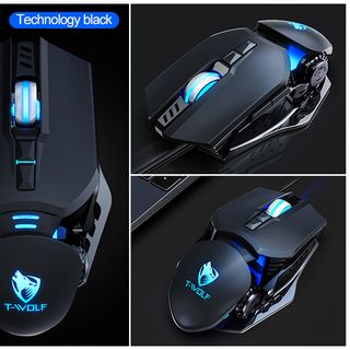 Mouse T-WOLF G530 Dành Cho Game Thủ (BH 12 Tháng) SPTECH COMPUTER giá sỉ