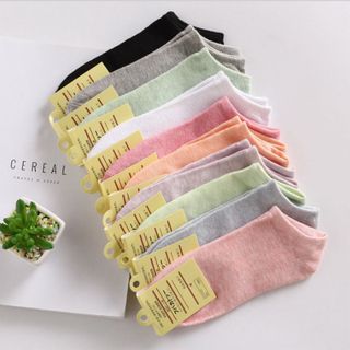 Tất Vớ Cổ Ngắn Tất Vớ Lười Dành Cho Nữ Nhiều Màu