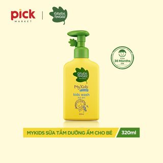 Sữa Tắm Thiên Nhiên Cho Bé Trên 4 Tuổi Greenfinger MyKids Wash 320ml giá sỉ