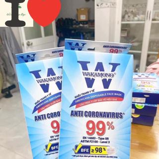 SALE Khẩu Trang Wakamono Diệt Virus 99% Ở Việt Nam