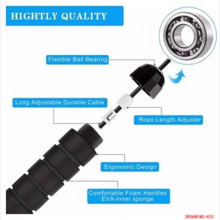 DÂY NHẢY ABS - HS 01 LÕI THÉP CAO CẤP SIÊU BỀN