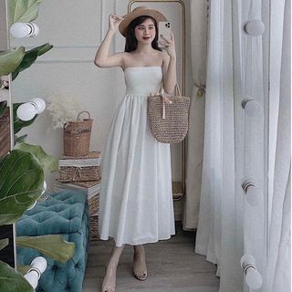 ĐẦM CÚP NGỰC 2 MÀU