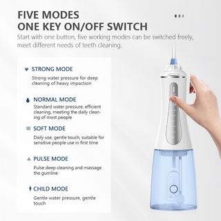 Máy tăm nước Stermay AOW03 nhập khẩu chính hãng [Tặng full 06 đầu xịt] tiêu chuẩn Châu Âu