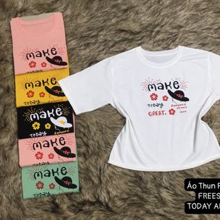 THUN NỮ IN HÌNH - Form ngắn