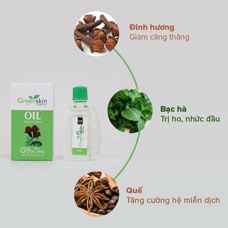 Dầu gió thảo mộc GREEN SKIN 50ml