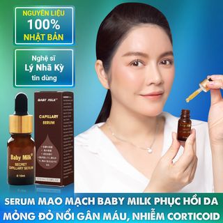[HOT] Serrum Mao Mạch Baby Milk Phục Hồi Da Mỏng Đỏ Nhiễm Corticoid - Hàng Hiệu Cao Thiên Nhi