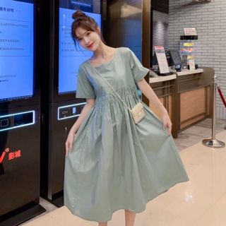 ĐẦM BABYDOLL NƠ SAU 2 MÀU