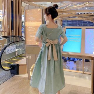 ĐẦM BABYDOLL NƠ SAU 2 MÀU