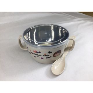 Bát bột nhựa bọc inox 2191
