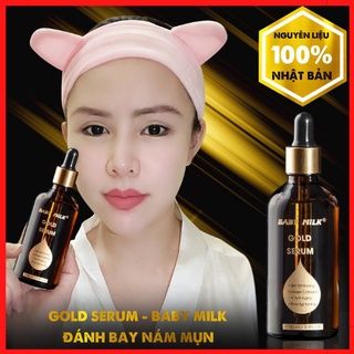 Gold Serum (100 ml) - Baby Milk, Dưỡng Trắng Da, Đánh Bay Nám Mụn