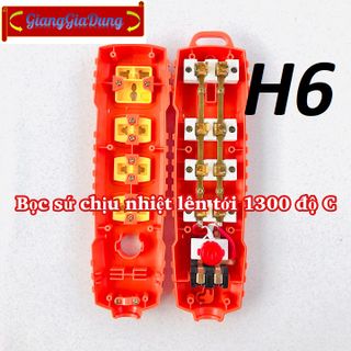 Ổ Cắm Điện SOPOKA 4 Cổng Siêu Chịu Tải 4S-6000W2 Lõi Sứ Chống Cháy - Có Nút Nguồn Siêu Bền Bỉ