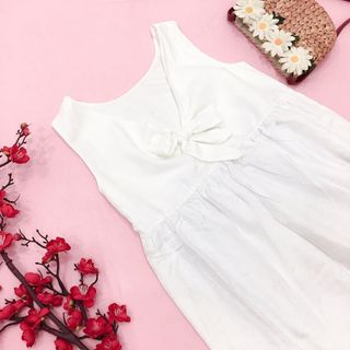 ĐẦM BABYDOLL TRẮNG NƠ SAU