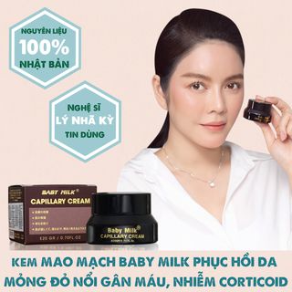 [HOT] Kem Mao Mạch Baby Milk Phục Hồi Da Mỏng Đỏ Nhiễm Corticoid - Hàng Hiệu Cao Thiên Nhi