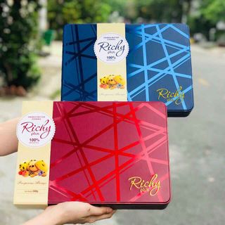 Richy Hộp Thiếc Chữ Nhật 500g