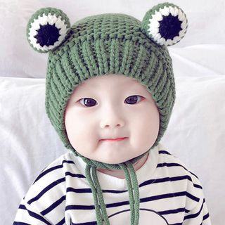 Mũ len trẻ em hình ếch Hàn Quốc giá sỉ