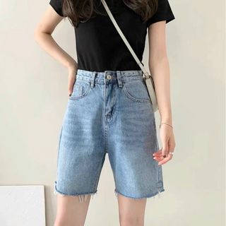 Quần ngố jean nữ size đại Ms51,52 thời trang jean 2Kjean