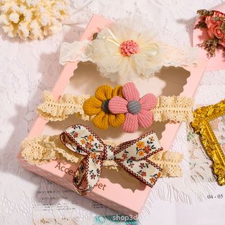 Turban cho bé gái hộp 3c