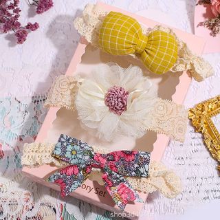Turban cho bé gái hộp 3c