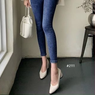 Quần jean nữ siêu co giãn cao cấp MS2111 thời trang jean 2Kjean giá sỉ