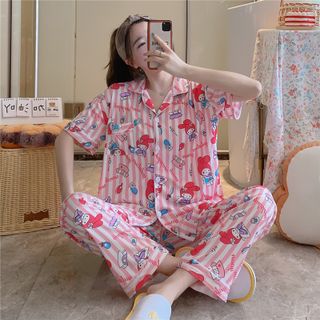 Đồ bộ pijama nữ quần dài bộ ngủ chất liệu vải mềm mại họa tiết bò sữa dễ thương form bigsize PACQD01