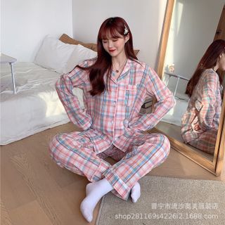Đồ bộ pijama nữ quần áo dài bộ ngủ chất liệu thun họa tiết bò sữa dễ thương form bigsize PZDD01
