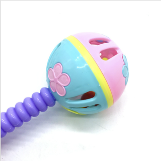 Đồ chơi lục lạc tay cầm màu macaron cho bé ( Hàng Tận Xưởng)