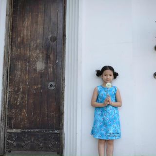 Đầm vải thô ( DB30-1 )