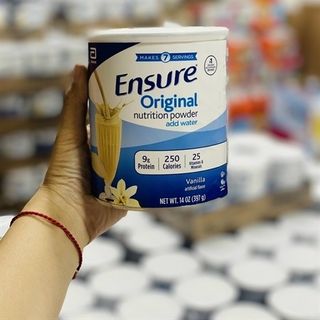 Sữa bột Ensure Mỹ Original Nutrition Powder 397g date 2023 giá sỉ