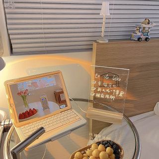 Bảng đèn LED viết chữ để bàn - có kèm viết