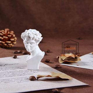 Set 10 tượng thần thoại Hy Lạp mini David trang trí bàn học bàn làm việc