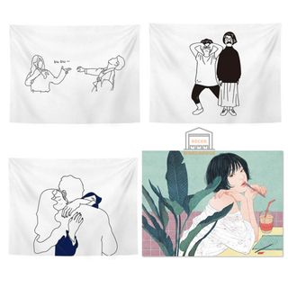 Tranh vải nhiều mẫu đa dạng treo tường trang trí