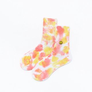 Tất Vớ Cổ Cao Phong Cách Màu Ombre Unisex Smile Emotion