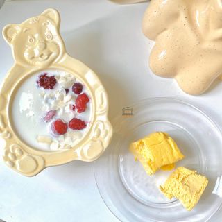 Tô sứ hình gấu Bear đựng thức ăn ngũ cốc dinh dưỡng dễ thương