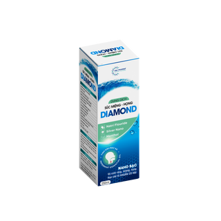 Dung dịch súc miệng họng Nano Bạc Diamond (thùng 50 chai)