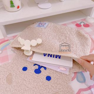 Túi vải treo tường hình gấu đáng yêu đựng đồ đa năng