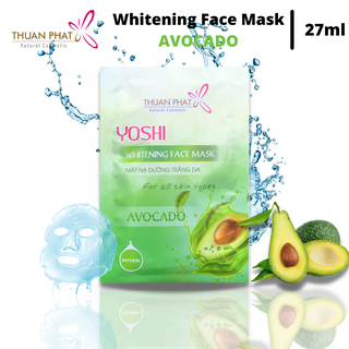 Mặt nạ giấy dưỡng trắng cấp ẩm giảm mụn ha mask THUANPHAT NATURAL COSMETIC