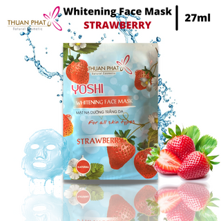 Mặt nạ giấy dưỡng trắng cấp ẩm giảm mụn ha mask THUANPHAT NATURAL COSMETIC