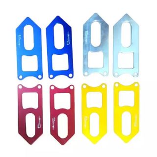 Bộ nẹp gấp nhôm Racing dày 5ly gắn được cho mọi loại xe