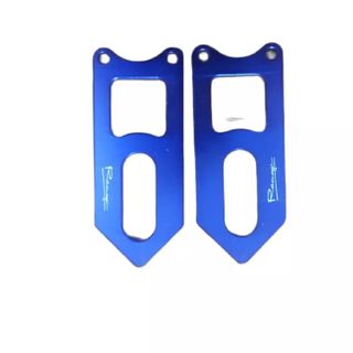 Bộ nẹp gấp nhôm Racing dày 5ly gắn được cho mọi loại xe