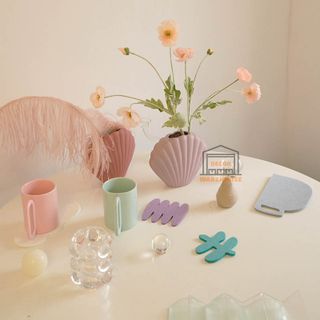 Lọ cắm bông hoa bình hoa sứ MORANDI