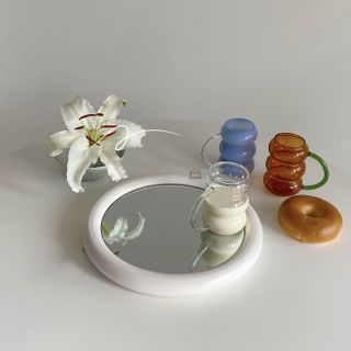 Ly cốc thuỷ tinh 3 ngấn 280ml uống trà, cà phê
