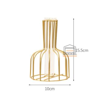 Lọ cắm bông hoa bình hoa ống nghiệm thủy tinh để bàn