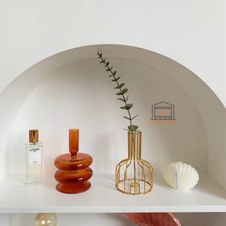 Lọ cắm bông hoa bình hoa ống nghiệm thủy tinh để bàn