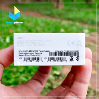 Củ Sạc Apple 20w Chính Hãng Store Zin 100%